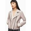 All Saints AllSaints Natural Dalby Biker Jacket
