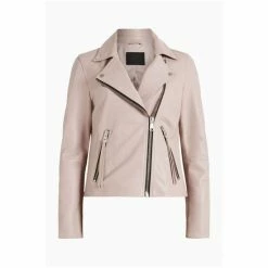 All Saints AllSaints Natural Dalby Biker Jacket -AllSaints shop unnamed file 1012