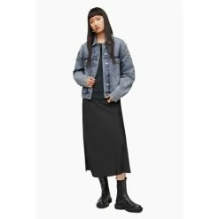 All Saints AllSaints Blue Bella Punk Denim Jacket -AllSaints shop unnamed file 1029