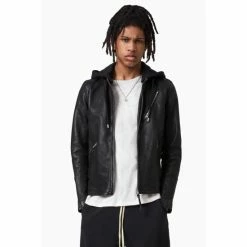 All Saints AllSaints Black Harwood Jacket