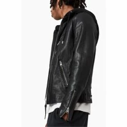 All Saints AllSaints Black Harwood Jacket -AllSaints shop unnamed file 1048