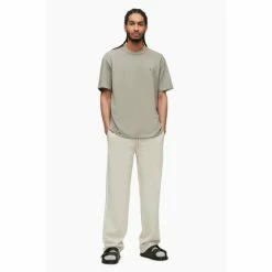 All Saints AllSaints Grey Dexter Crew T-Shirt -AllSaints shop unnamed file 107