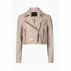 All Saints AllSaints Elora Black Biker Jacket -AllSaints shop unnamed file 1078