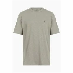 All Saints AllSaints Grey Dexter Crew T-Shirt -AllSaints shop unnamed file 109