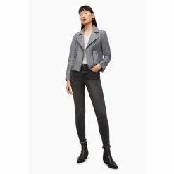 All Saints AllSaints Grey Dalby Biker Jacket 2 All Saints AllSaints Grey Dalby Biker Jacket -AllSaints shop unnamed file 1099