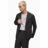 All Saints AllSaints Yakushi Grey Blazer