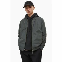 All Saints AllSaints Natural Bassett Bomber Jacket