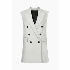All Saints AllSaints Grey Hanah Blazer -AllSaints shop unnamed file 1145