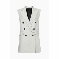 All Saints AllSaints Grey Hanah Blazer -AllSaints shop unnamed file 1146