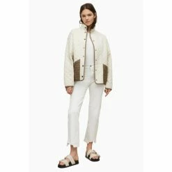 All Saints AllSaints Madison White Reverse Jacket -AllSaints shop unnamed file 1151
