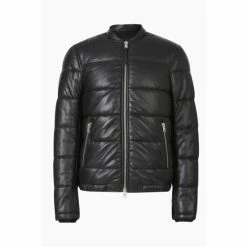 All Saints AllSaints Black Russel Puffer Jacket -AllSaints shop unnamed file 1163