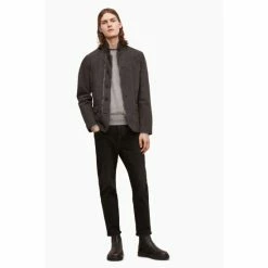 All Saints AllSaints Grey Leahurst Blazer -AllSaints shop unnamed file 1176