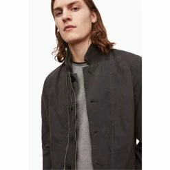 All Saints AllSaints Grey Leahurst Blazer -AllSaints shop unnamed file 1177
