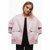 All Saints AllSaints Purple Brooke Bomber Jacket
