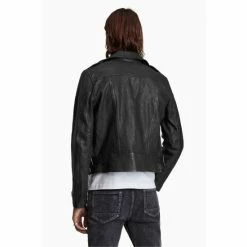 All Saints AllSaints Black Tavis Biker Jacket -AllSaints shop unnamed file 1197