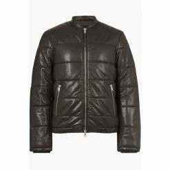 All Saints AllSaints Green Russel Puffer Jacket -AllSaints shop unnamed file 1214