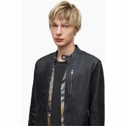 All Saints AllSaints Blue Woods Jacket -AllSaints shop unnamed file 1229