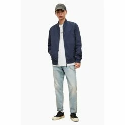 All Saints Bassett Blue Bomber Jacket -AllSaints shop unnamed file 1234
