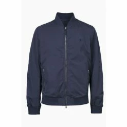 All Saints Bassett Blue Bomber Jacket -AllSaints shop unnamed file 1236