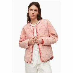 All Saints AllSaints Pink Reign Jacket -AllSaints shop unnamed file 1245