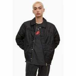 All Saints Black Hotaka Jacket