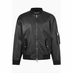 All Saints AllSaints Black Koyo Oversized Bomber Jacket 7 All Saints AllSaints Black Koyo Oversized Bomber Jacket -AllSaints shop unnamed file 1260