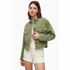 All Saints AllSaints Rylan Green Shirt Jacket
