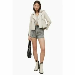All Saints AllSaints White Fern Biker Jacket -AllSaints shop unnamed file 1274