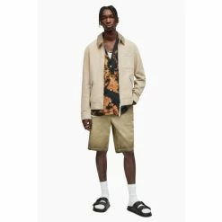 All Saints AllSaints Jaxen Natural Jacket -AllSaints shop unnamed file 1299