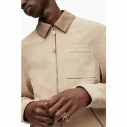 All Saints AllSaints Jaxen Natural Jacket -AllSaints shop unnamed file 1302