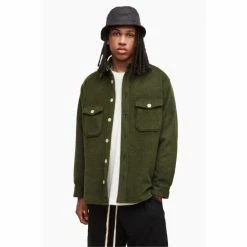 All Saints AllSaints Green Kitara Jacket