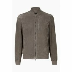 All Saints AllSaints Grey Kemble Bomber Jacket -AllSaints shop unnamed file 1322