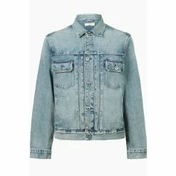 All Saints AllSaints Denim Crater Jacket -AllSaints shop unnamed file 1346
