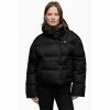 All Saints AllSaints Allais Black Puffer Jacket