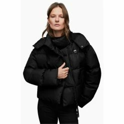 All Saints AllSaints Allais Black Puffer Jacket -AllSaints shop unnamed file 1356