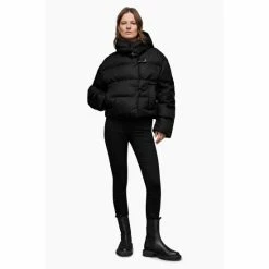 All Saints AllSaints Allais Black Puffer Jacket -AllSaints shop unnamed file 1357