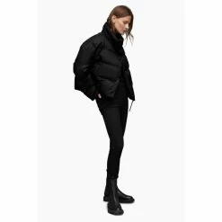 All Saints AllSaints Allais Black Puffer Jacket -AllSaints shop unnamed file 1358