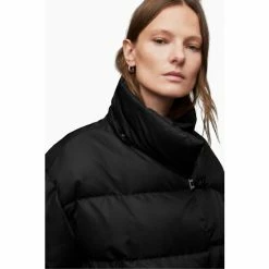 All Saints AllSaints Allais Black Puffer Jacket -AllSaints shop unnamed file 1359