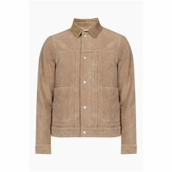 All Saints AllSaints Natural Fuse Trucker Jacket -AllSaints shop unnamed file 1368