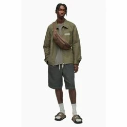 All Saints AllSaints Green Breaker Jacket -AllSaints shop unnamed file 1394