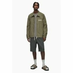 All Saints AllSaints Green Breaker Jacket -AllSaints shop unnamed file 1395