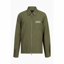 All Saints AllSaints Green Breaker Jacket -AllSaints shop unnamed file 1398