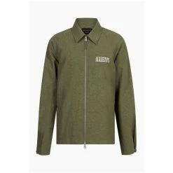 All Saints AllSaints Green Breaker Jacket -AllSaints shop unnamed file 1399