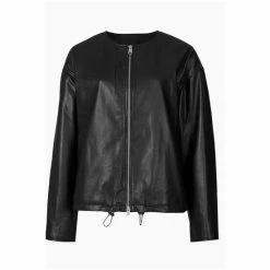 All Saints AllSaints Darcy Black Bomber Jacket 7 All Saints AllSaints Darcy Black Bomber Jacket -AllSaints shop unnamed file 1407