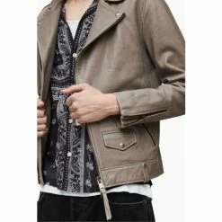 All Saints AllSaints Natural Indi Biker Jacket -AllSaints shop unnamed file 1435