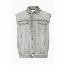 All Saints AllSaints Grey Kaimuki Denim Jacket -AllSaints shop unnamed file 1442