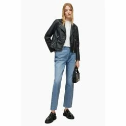 All Saints AllSaints Dalby Faux Black Biker Jacket 2 All Saints AllSaints Dalby Faux Black Biker Jacket -AllSaints shop unnamed file 1454