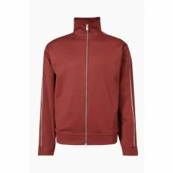 All Saints AllSaints Moreno Red Track Jacket -AllSaints shop unnamed file 1464
