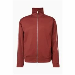 All Saints AllSaints Moreno Red Track Jacket -AllSaints shop unnamed file 1465