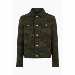 All Saints AllSaints Green Wilson Jacket